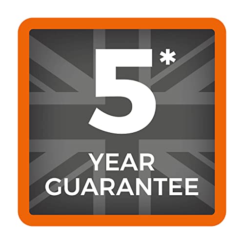 Tower T978525 Stealth Pro 4 Burner 3+1 Gas BBQ with Rotisserie Kit, Including Side Burner, Built-in Thermometer and Waterproof Cover, Black