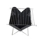 SGSHQQ Barbecue Rack Foldable Iron Plate Portable Barbecue Rack Tool Barbecue Rack Outdoor Camping Equipment