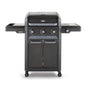 Tower T978525 Stealth Pro 4 Burner 3+1 Gas BBQ with Rotisserie Kit, Including Side Burner, Built-in Thermometer and Waterproof Cover, Black