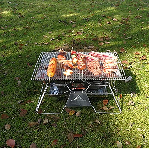 PNAJFUEL Bbq Grill Stainless Steel Camping Grills Charcoal Rack Barbecue Accessories for Kitchen Tools