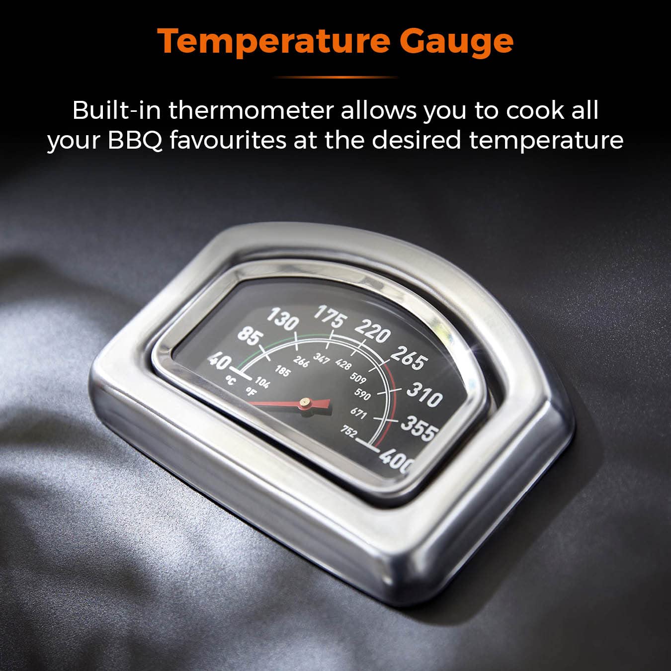 Tower T978525 Stealth Pro 4 Burner 3+1 Gas BBQ with Rotisserie Kit, Including Side Burner, Built-in Thermometer and Waterproof Cover, Black