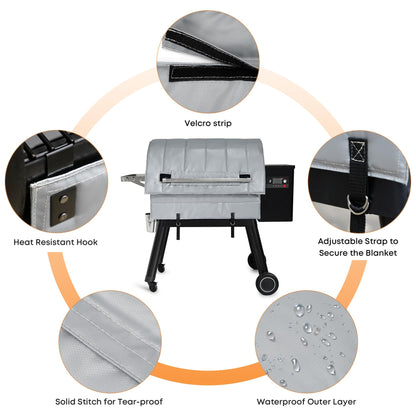 Stanbroil Heavy Duty Insulation Blanket for Trager Pro Series 780, Ironwood 885 Wood Pellet Grill and Smoker
